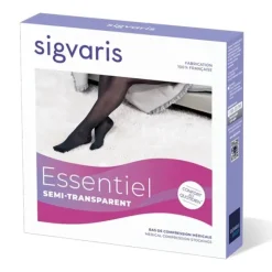 Sigvaris Essentiel Semi transparent Collant de Contention Femme Classe 2
