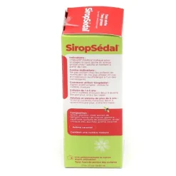 SiropSédal Sirop Toux sèche et Toux grasse