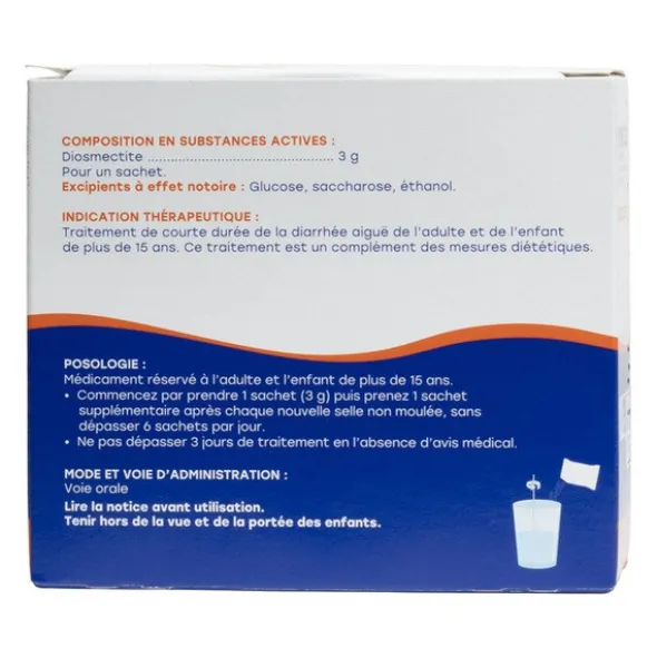 Smectalia orange-vanille sachets