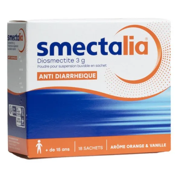 Smectalia orange-vanille sachets
