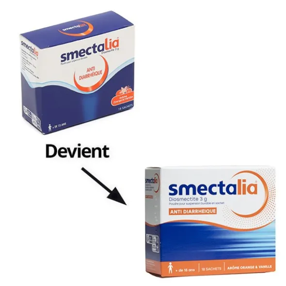 Smectalia orange-vanille sachets