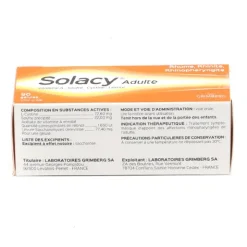Solacy adulte gélule