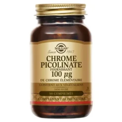 Solgar Chrome Picolinate 100 µg comprimés