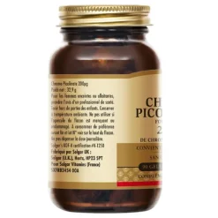 Solgar Chrome picolinate 200 µg gélules