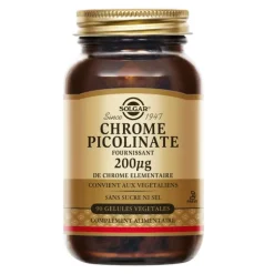 Solgar Chrome picolinate 200 µg gélules