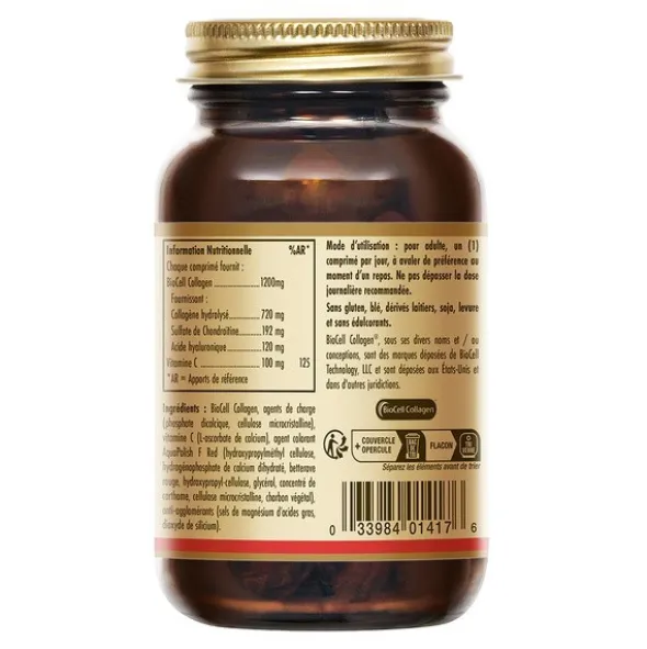 Solgar Collagene Acide Hyaluronique Complexe