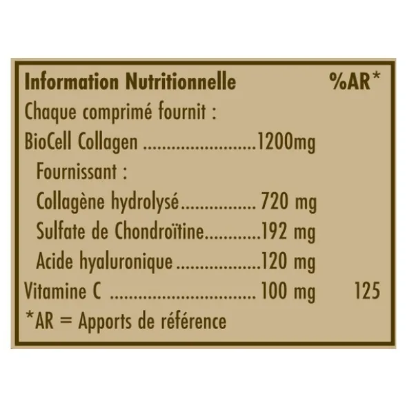 Solgar Collagene Acide Hyaluronique Complexe