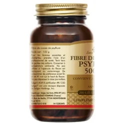Solgar Fibres de cosses de Psyllium 500 mg gélules