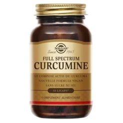 Solgar Full Spectrum Curcumine capsules