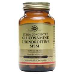 Solgar glucosamine chondroïtine MSM comprimés