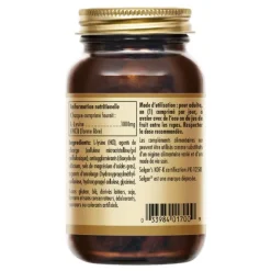 Solgar L-Lysine 1000 mg comprimés