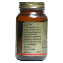 Solgar L Tyrosine 500 mg gélules