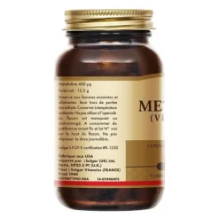 Solgar Metafolin 400 µg comprimés