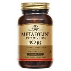 Solgar Metafolin 400 µg comprimés