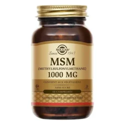 Solgar MSM 1000 mg comprimés