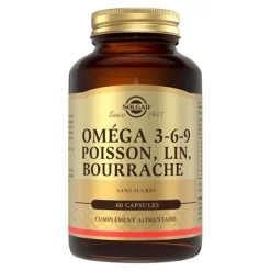 Solgar Omega 3-6-9 capsules