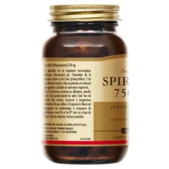 Solgar Spiruline 750 mg gélules
