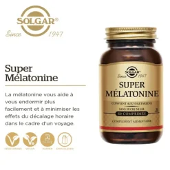 Solgar Super Mélatonine 1.9 mg comprimés
