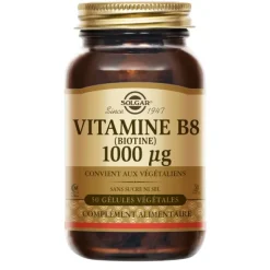 Solgar vitamine B8 1000 µg gélules