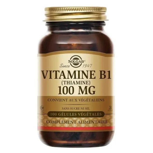 Solgar Vitamine B1 100 mg gélules