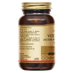 Solgar Vitamine B5 550 mg gélules