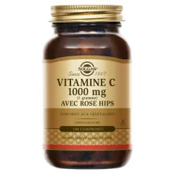 Solgar vitamine C 1000 mg avec Rose Hips comprimés