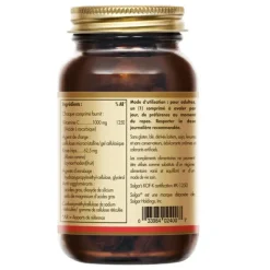 Solgar vitamine C 1000 mg avec Rose Hips comprimés