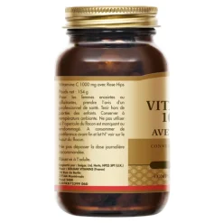 Solgar vitamine C 1000 mg avec Rose Hips comprimés