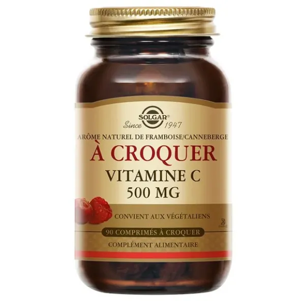 Solgar Vitamine C 500 mg comprimés à croquer