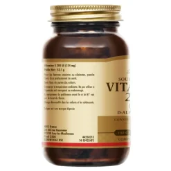 Solgar vitamine E 200 UI capsules