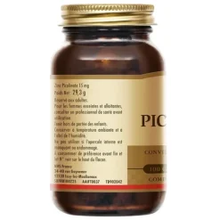Solgar zinc picolinate 15 mg gélules