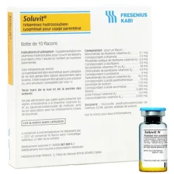 Soluvit flacons