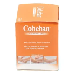 Solventum Coheban bande de contention cohésive 7 cm x 3 m