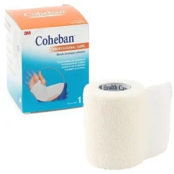 Solventum Coheban bande de contention cohésive 7 cm x 3 m