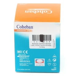 Solventum Coheban bande de contention cohésive 7 cm x 3 m