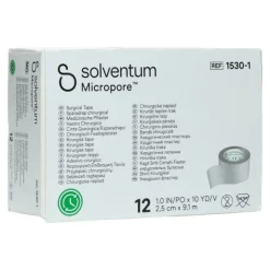 Solventum Micropore sparadrap blanc 2,5 cm x 9,14 m