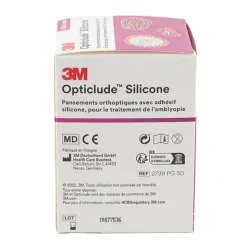 Solventum Opticlude Silicone pansement orthoptique x 50