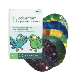 Solventum Opticlude Silicone pansement orthoptique x 50