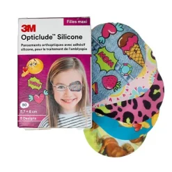 Solventum Opticlude Silicone pansement orthoptique x 50