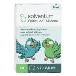 Solventum Opticlude Silicone pansement orthoptique x 50