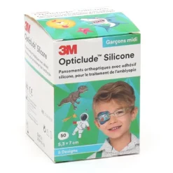 Solventum Opticlude Silicone pansement orthoptique x 50