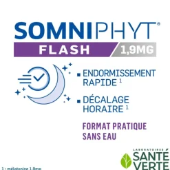 Somniphyt Flash1,9 mg mélatonine comprimés