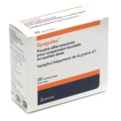Spagulax effervescent sachet