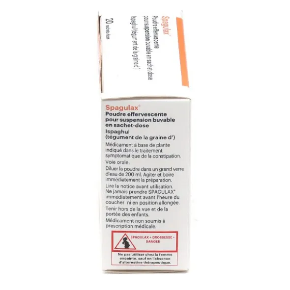 Spagulax effervescent sachet
