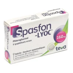 Spasfon Lyoc 160 mg antispasmodique