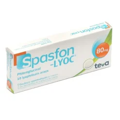 Spasfon Lyoc 80 mg antispasmodique