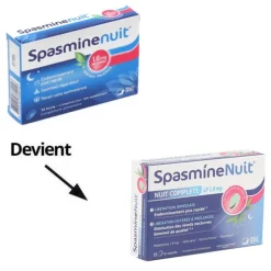 Spasmine Nuit complète comprimés