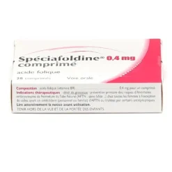Spéciafoldine 0,4 mg comprimés