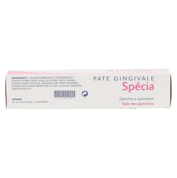 Spécia pâte gingivale Soin des gencives