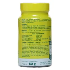 Spiruline bio 500 mg comprimés